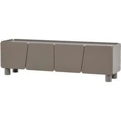 Lowboard MOUTIQUE AMOUR (BHT 200x58x45 cm) - braun - BHT 200x58x45 cm