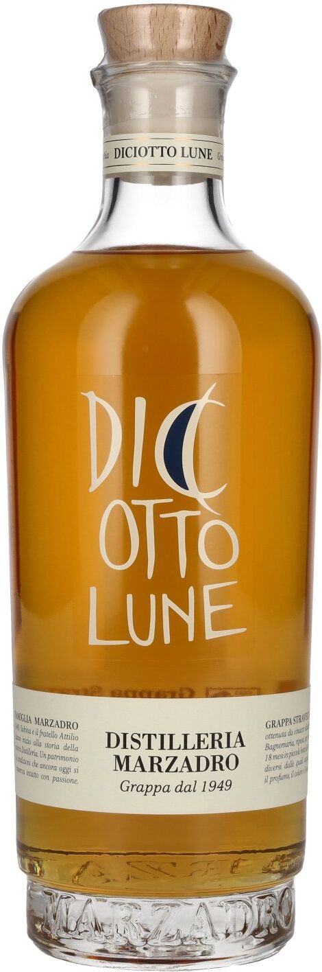Marzadro DICIOTTO LUNE Grappa Stravecchia 41% Vol. 0,7l