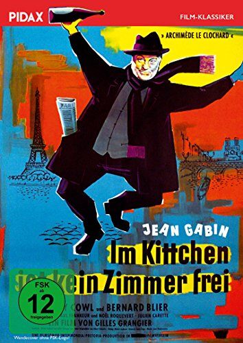 Jean Gabin - Im Kittchen ist kein Zimmer frei (Archimède, le Clochard) / Preisgekrönter Film mit Jean Gabin (Pidax Film-Klassiker) - Preis vom 13.10.2026 11:25:28 h