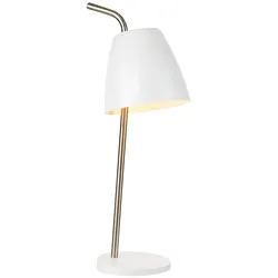 MARKSLÖJD Spin Tischlampe Weiß