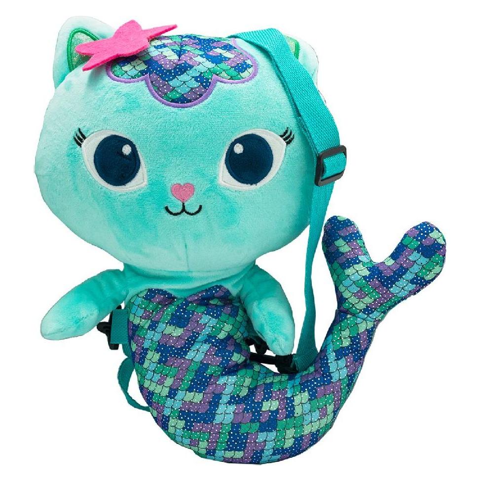 Canenco Gabbys Puppenhaus 3D Rucksack Plüsch Mercat (GD24760MC)