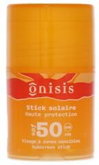 Onisis Stick Solaire Visage et Zones Sensibles SPF50 15 ml  - Stick 15 ml