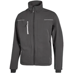 U-Power,  Softshelljacke Pluton asphaltgrau 5XL (5XL)