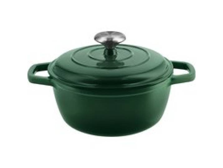SILVERCREST® Faitout en fonte Premium, 2,2 L (Vert)