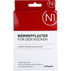 N 1 Wärmepflaster für den Rücken 4 ST