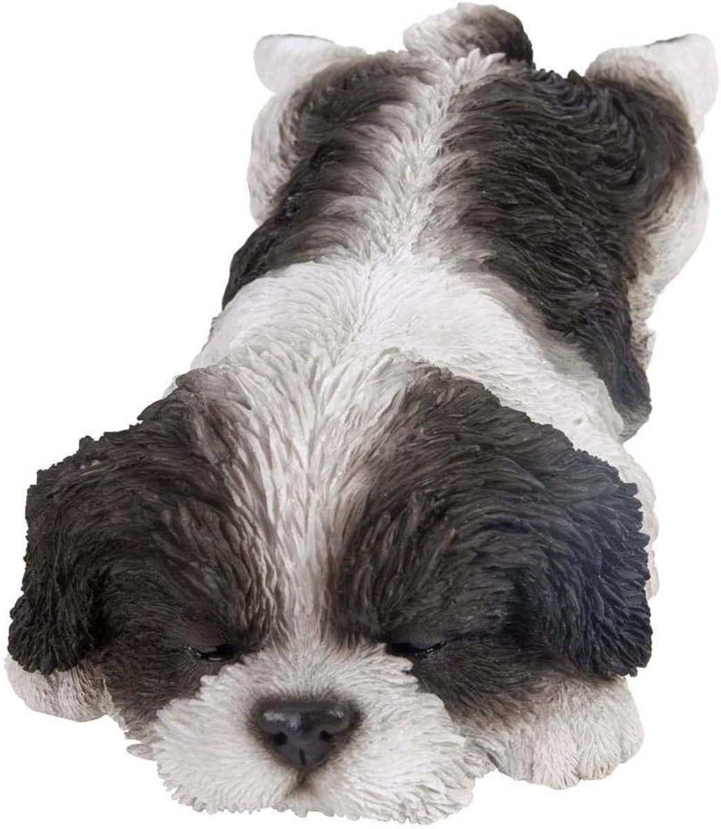 Glanzend Puppy Figuur Huisdier Standbeeld voor Decoratie