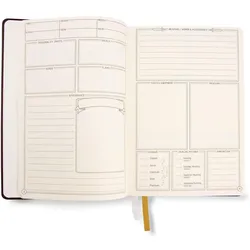 Glass Staff, Heft + Block, Dungeons & Dragons RPG Journal 5e Blue (Liniert, Harter Einband)