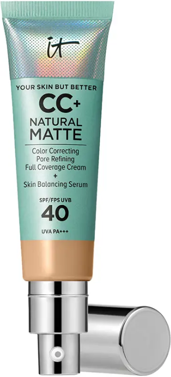 It Cosmetics CC+ Natural Matte Cream Foundation Spf40 32 ml Medium Tan