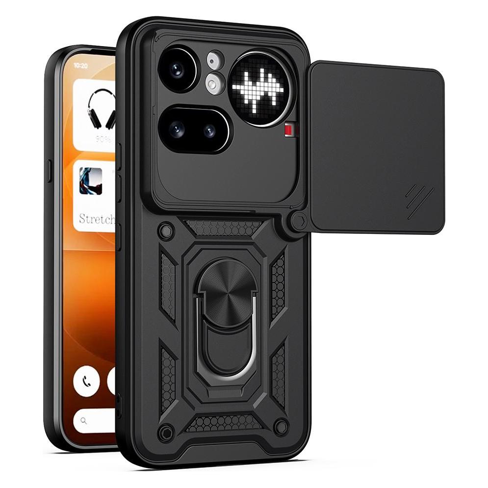 Techsuit - CamShield Series - Nothing Phone (4a) Pro - Black (Nothing Phone (4a) Pro) (68651618)