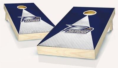 Skip's Garage Georgia Southern Jersey Outdoor Cornhole Board Set