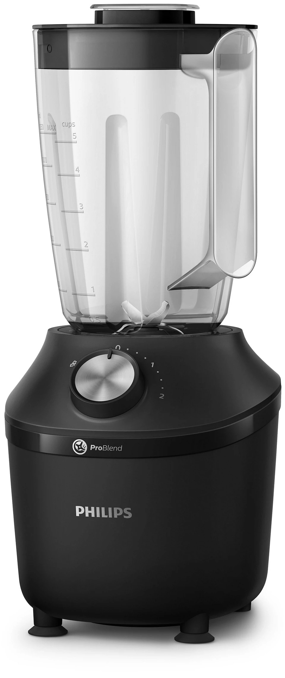Philips HR2191/01 3000 Series Standmixer schwarz 600W 1,25l