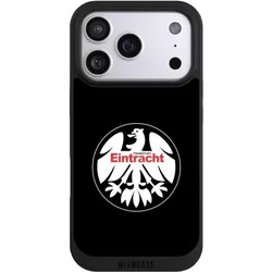 Nivocase Handyhülle für Apple iPhone 17 Pro Hülle NIVOpure Case Schwarz Eintracht Frankfurt Offizielles (Apple iPhone 17 Pro), Smartphone Hülle, Schwarz