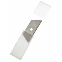 mako Ersatzklingen für Glasschaber 818701SB BASIC 0,40 mm, 5 Klingen in Kunststoffbox