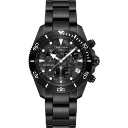 Certina DS Action Chronograph C048.417.33.201.00 - karbon schwarz,schwarz - 42mm