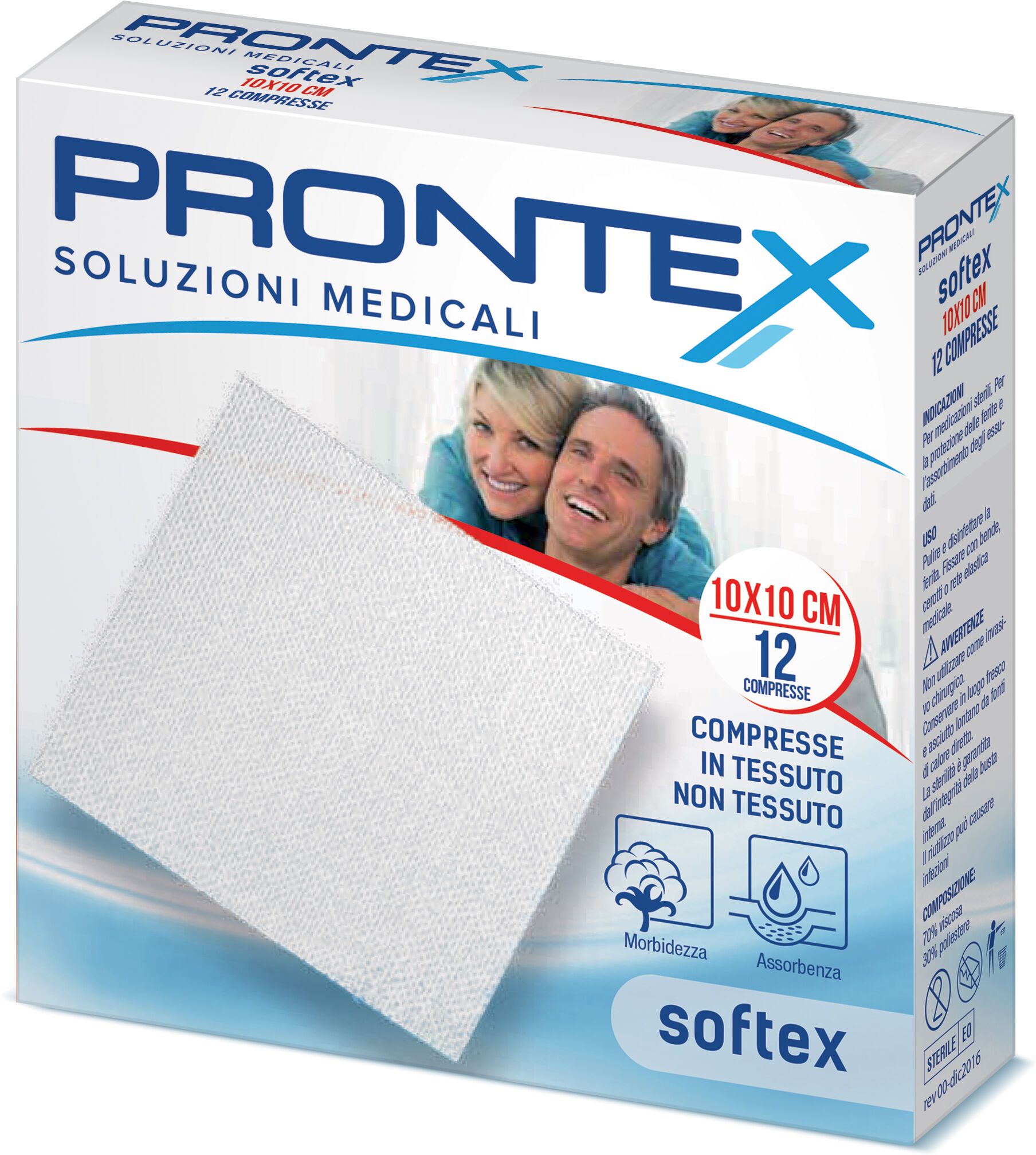 Safety Prontex Softex 10x10cm 12pz