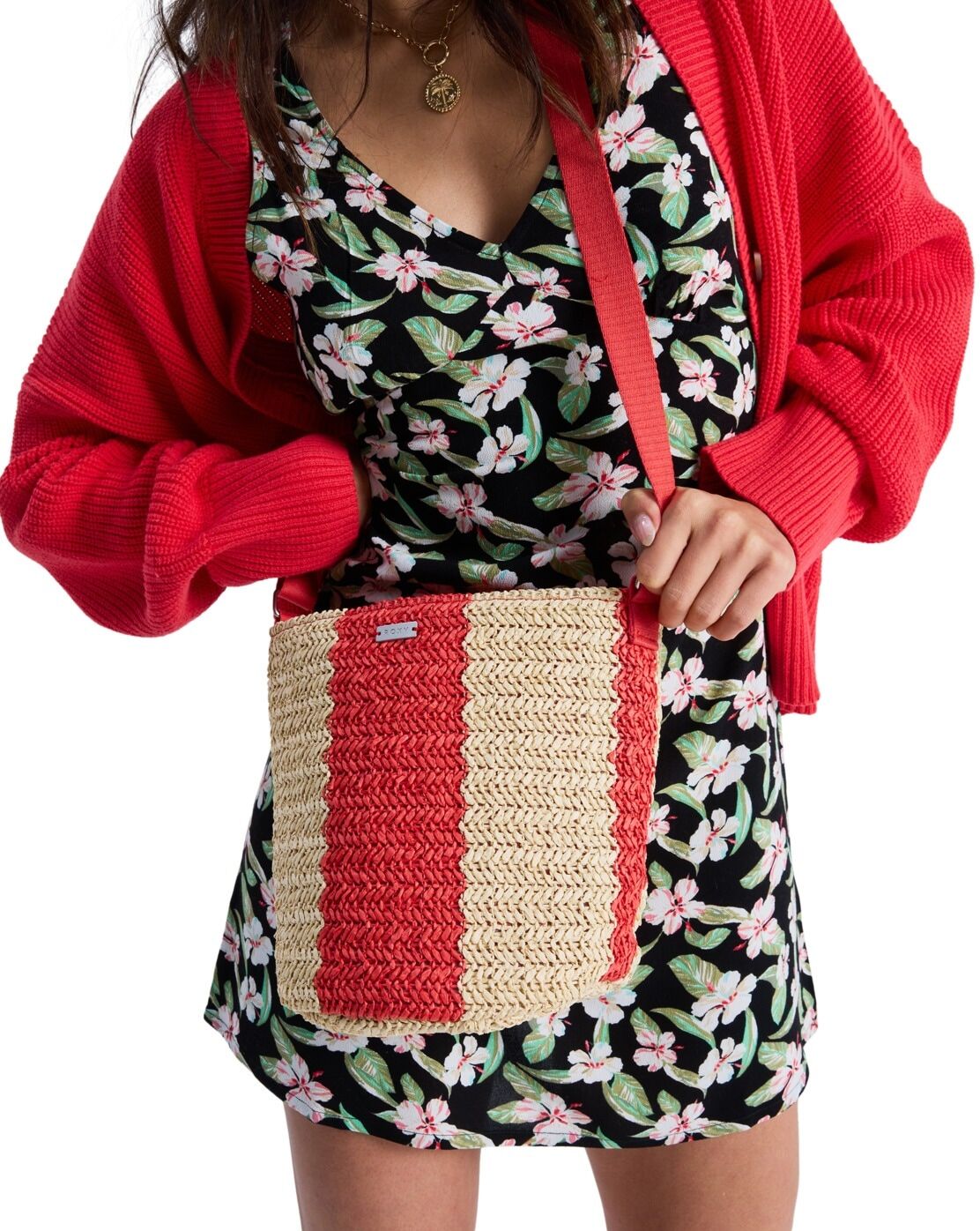 Mini Bag ROXY "Sister Of The Moon", Damen, beige (natural), Obermaterial: 100% Papier., Taschen