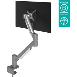 Dataflex Viewmate plus Monitorarm - Schreibtisch (Tisch, 39.40", 8 kg), Monitor Halterung, Silber