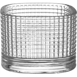 Magica Circle Teelichthalter 5 cm, transparent