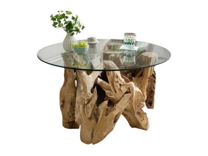 Main Möbel Couchtisch Couchtisch 80cm Java recyceltes Holz