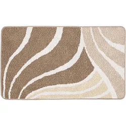 Kleine Wolke Badteppich Flame Taupe 80x140 cm