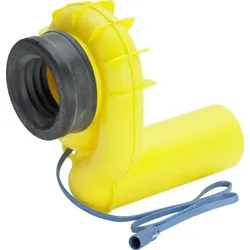 Urinal-Absaugeformstück VIEGA 654269 50x50mm, waagerechter Abgang