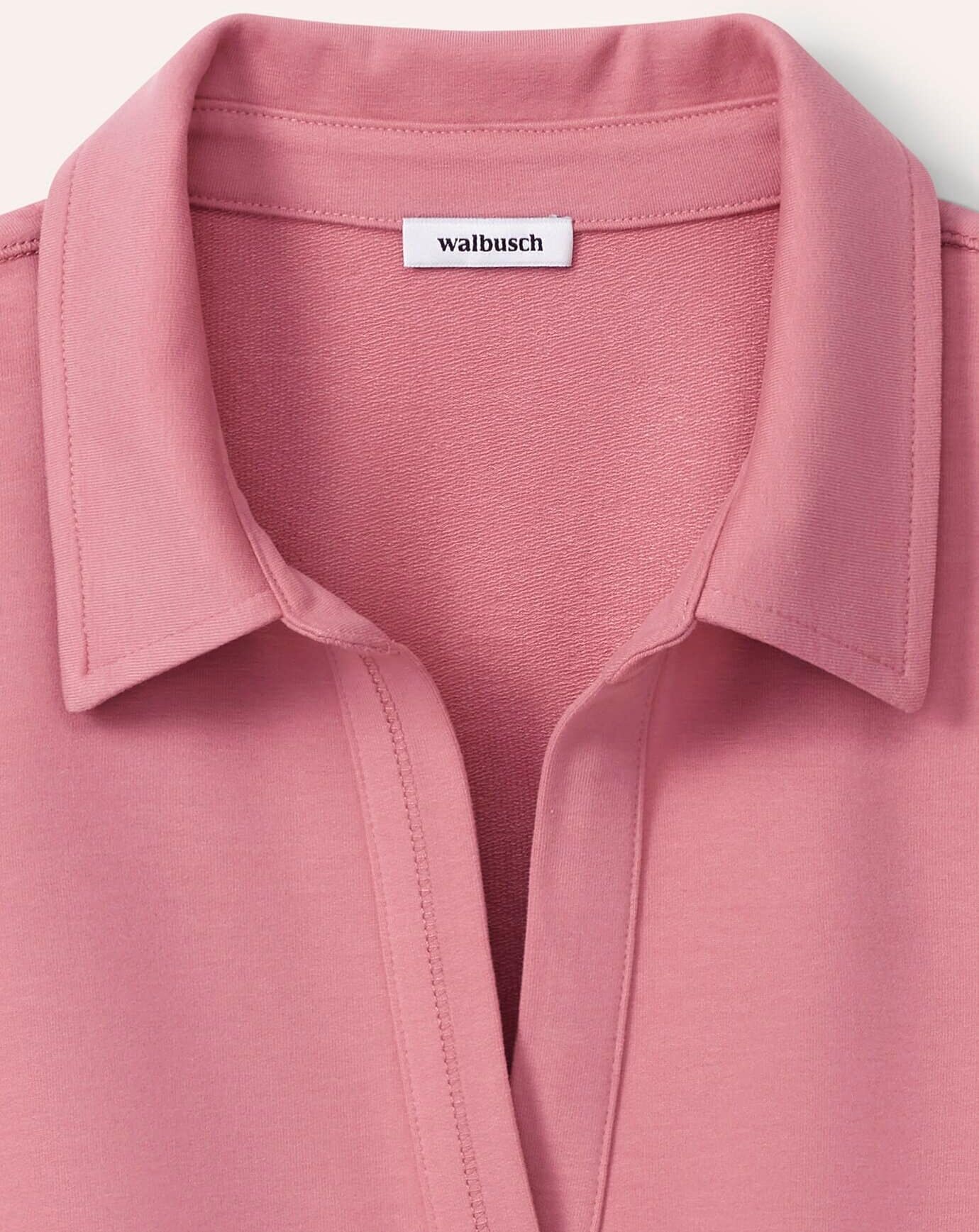 Walbusch Poloshirt Edelmodal, noch offen: Größenlauf, Farbe Rosa, 36, weicher Modal-/Baumwollmix modischer Schnitt Damen