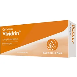 CETIRIZIN Vividrin 10 mg Filmtabletten 7 St
