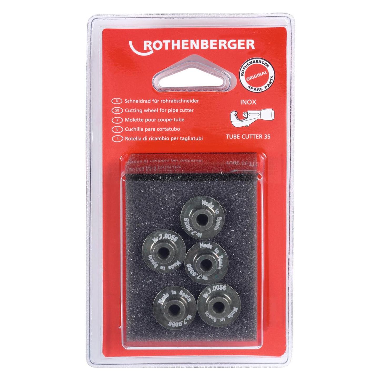 Rothenberger Schneidrad Inox 5 St. 070056D (070056D)