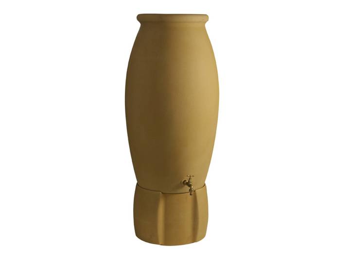 Bellijardin - Récupérateur À Eau Rotomoulé Jarre 235 Litres Beige