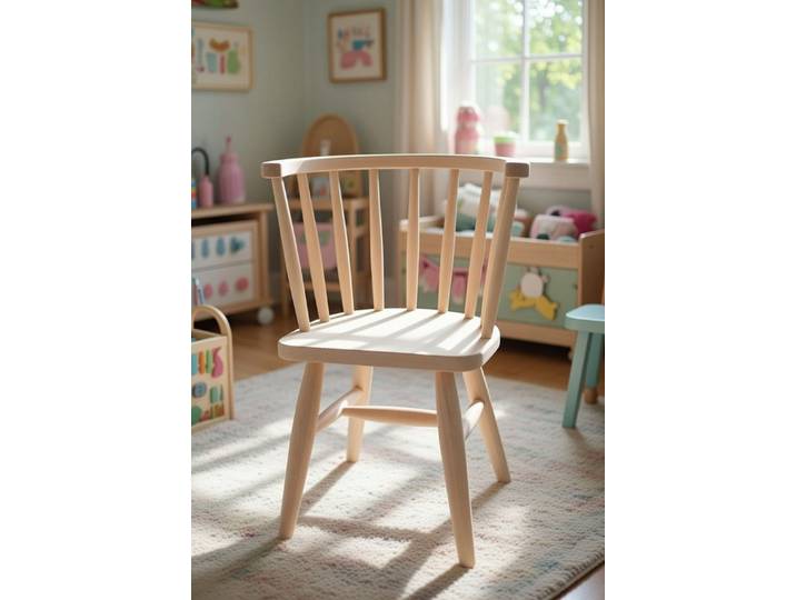 JVmoebel Kinderstuhl Kinderstuhl aus Naturholz für sicheren Sitzkomfort im Kinderzimmer, Made in Europa