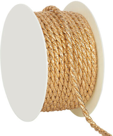Kordel, gold, 4 mm, 10 m