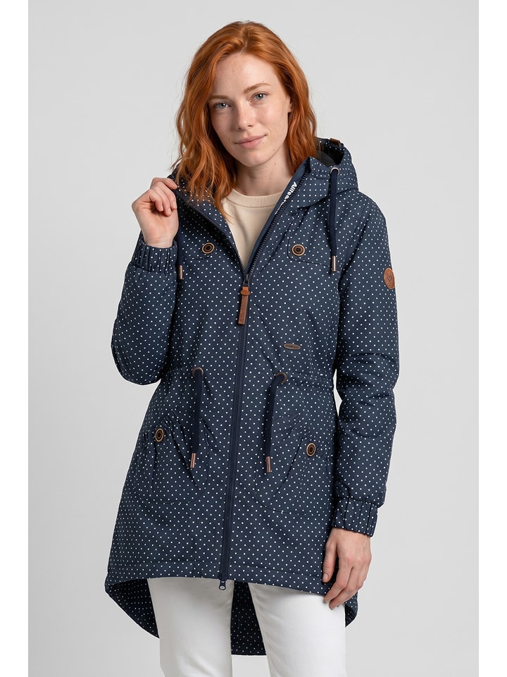 alife and kickin Winterparka "Charlotte" in Dunkelblau - L