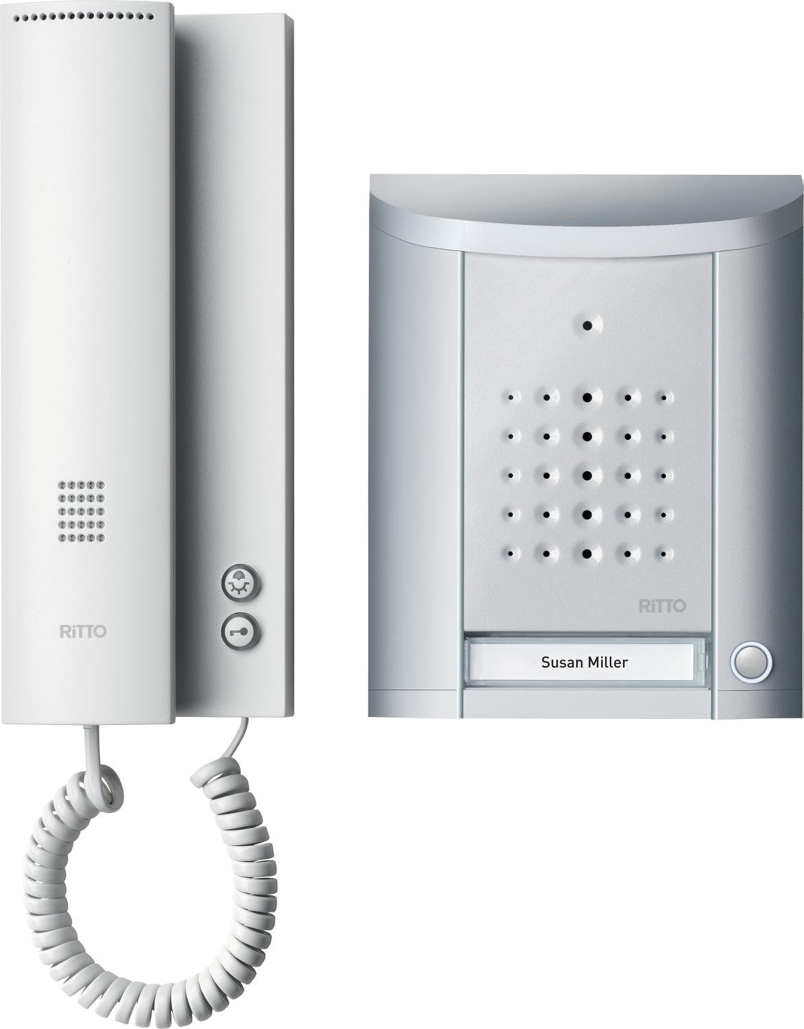 Ritto Entravox complete set model 1WE zilver