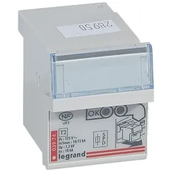 Legrand 003974 Plug-in Schutzmodul für Überspannungsableiter Typ 2+3, Imax 12 kA Isc10kA