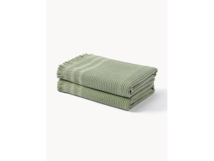 Serviette de toilette gaufrée Yara, tailles variées