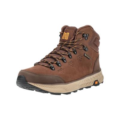 Trekkingschuh WALDLÄUFER "Waldläufer Wanderschuhe Nubukleder/Textil", Herren, Gr. 43, Textil, braun, Nubukleder, Textil, Schuhe Trekkingschuh