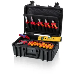 KNIPEX Werkzeugkoffer Robust23 Start Elektro 24-teilig - 002134HLS2