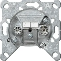 GIRA GEDU 15 - Antennensteckdose GEDU 15 15 dB