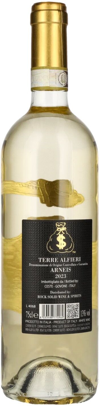 Gene Simmons Moneybag Terre Alfieri Arneis D.O.C.G. 2023 13% Vol. 0,75l