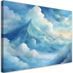 WANDBILD blauer himmel und wolken