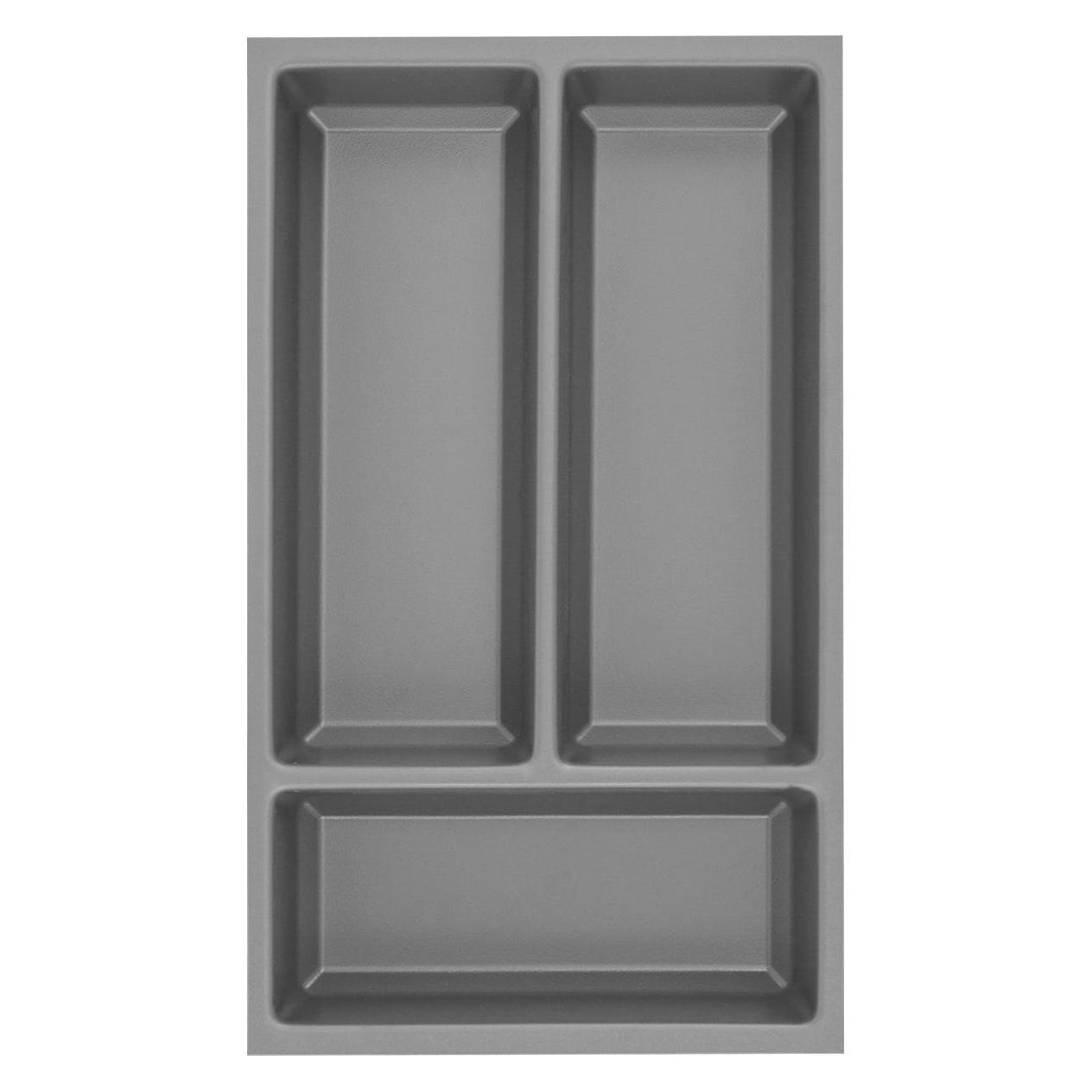 Agoform Besteck Organizer Sky Besteckeinsatz 220x53x373mm schiefgrau Kunststoff (42728367)