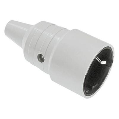 Bachmann 912.971 Schutzkontaktkupplung Kunststoff 250V Grau IP20