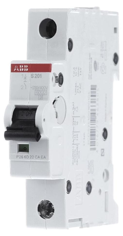 ABB Installatieautomaat 1-Polig 20A S201-C20 Type C