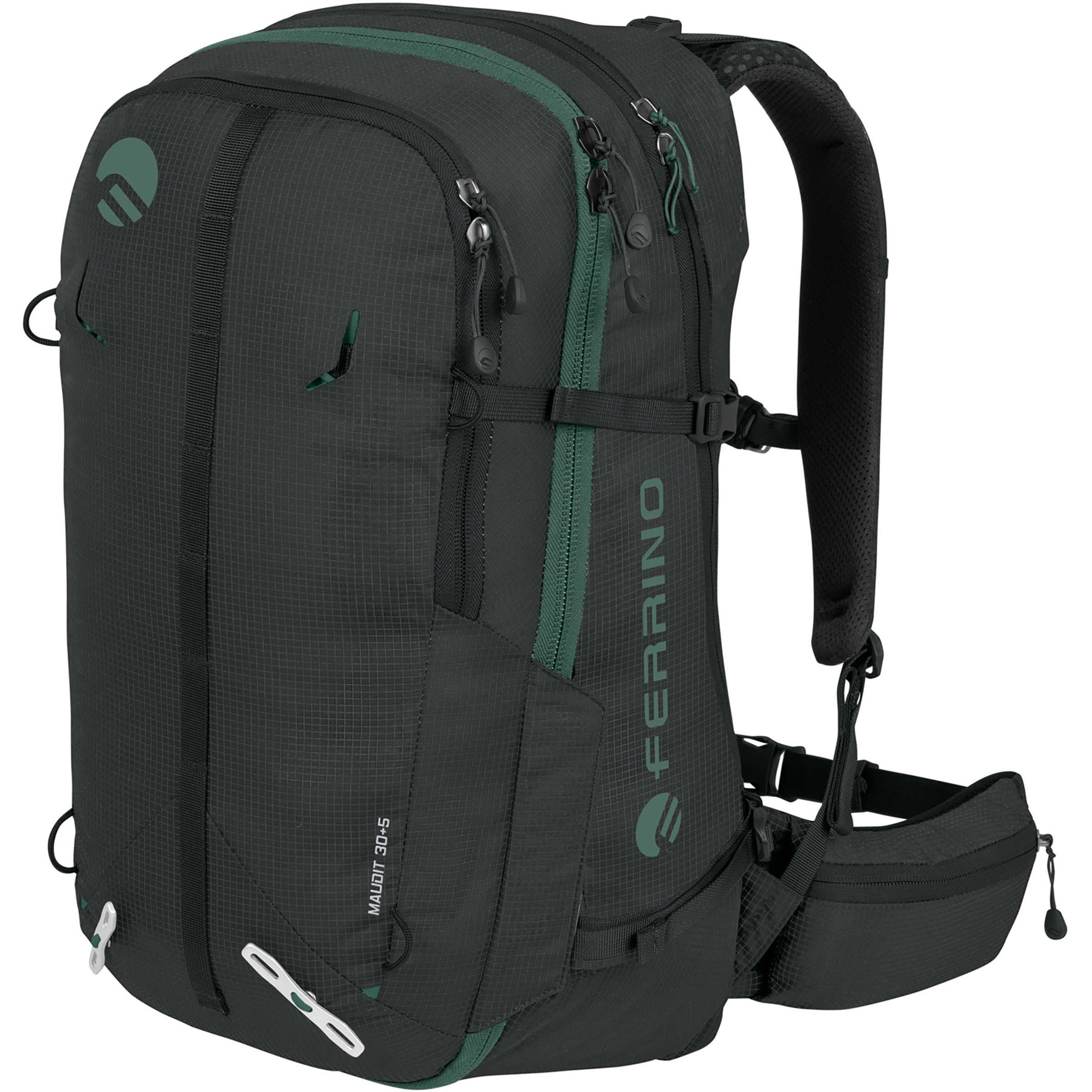 Ferrino Maudit 30+5 Kletterrucksäcke schwarz Größe 30+5L
