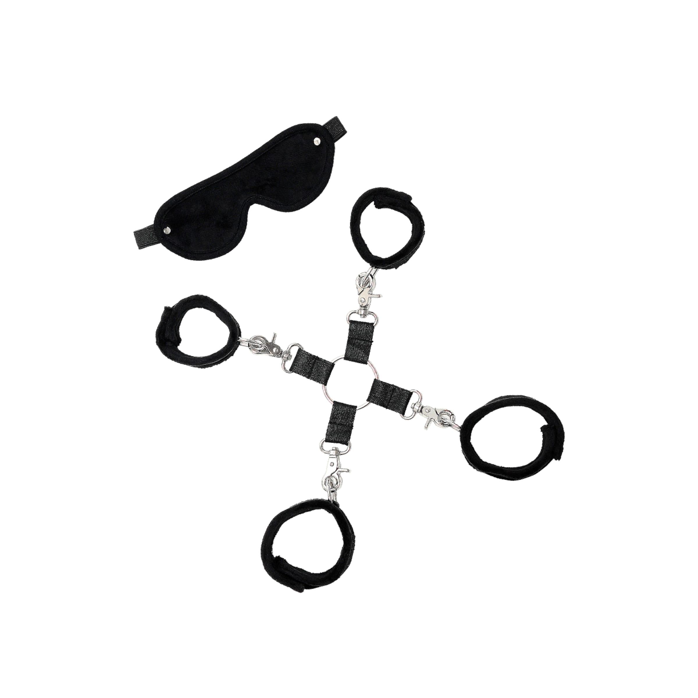 Bondage-Set mit Hogtie, 6 Teile