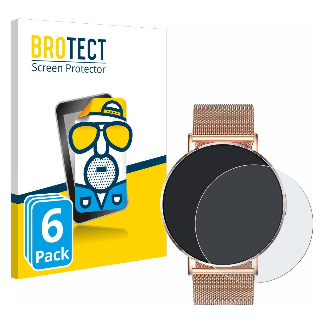 Brotect Entspiegelungsfolie für Levowatch Eve 1.3" Displayschutz Displayschutzfolie Folie Matt (4160159)