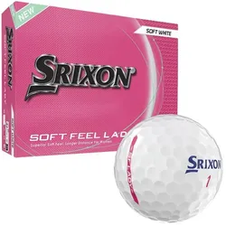 Srixon Soft Feel Lady Golfball 12er weiss