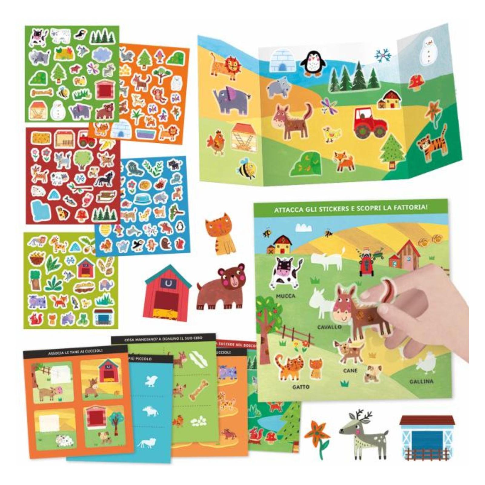 Headup Games Scuola Stickers Animali e Ambienti (68646955)