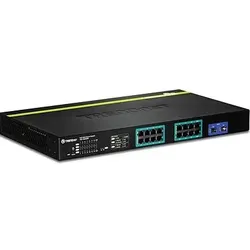 Trendnet TPE-1620WS Netzwerk-Switch Managed L2 Gigabit Ethernet (10/100/1000) Power over Ethernet (PoE) 1U Schwarz