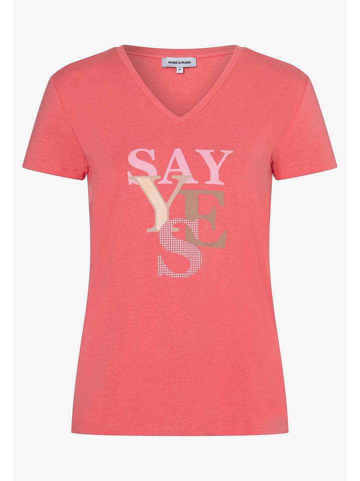 More & More Shirt in Beere - 44